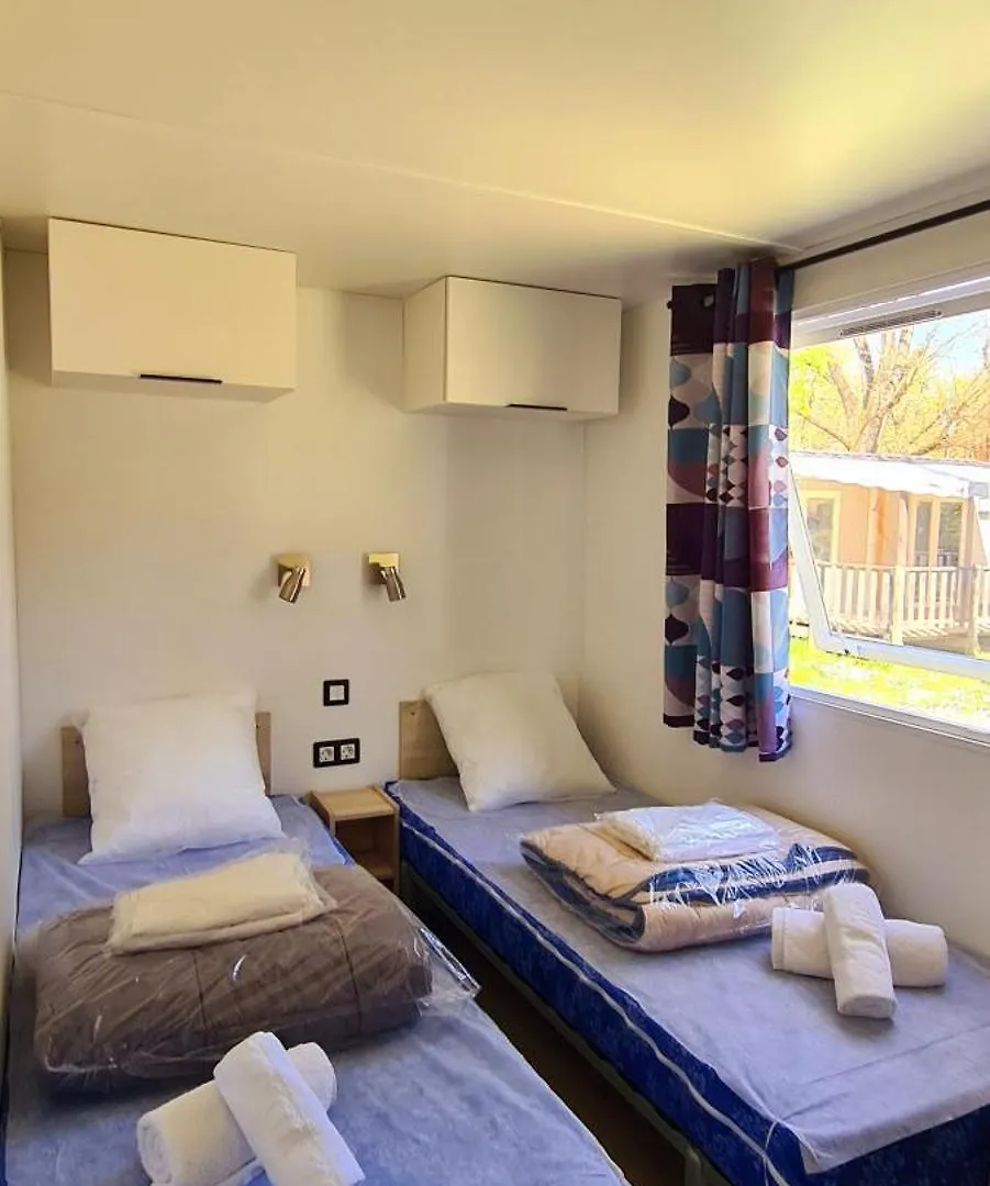 Campeggio Camping La Grand'Terre 4 Etoiles - Linge De Maison Inclus - Clim - Tv - Plancha - Lave-Vaisselle - 4 Personnes 2 Chambres Ruoms